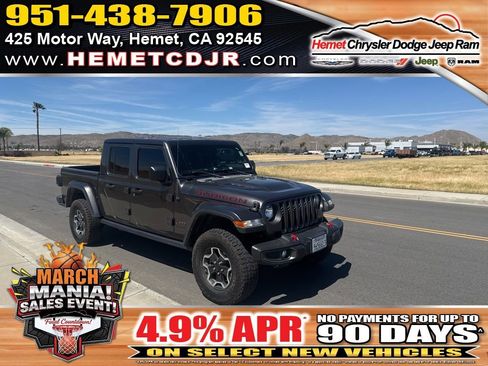 Used 2022 Jeep Gladiator Rubicon w/ Cold Weather Group image 1