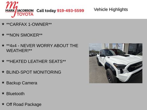 Used 2024 Toyota Tacoma TRD Pro AWD/4WD image 6