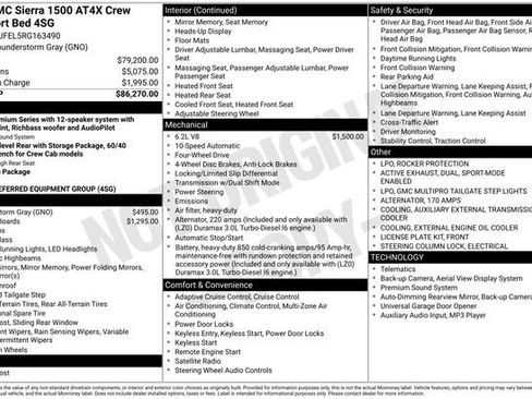 Certified 2024 GMC Sierra 1500 AT4X image 2