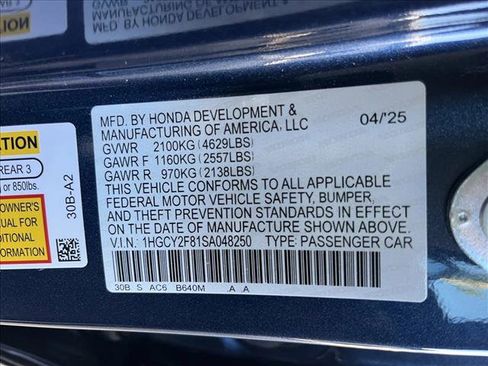 Used 2025 Honda Accord Touring image 25