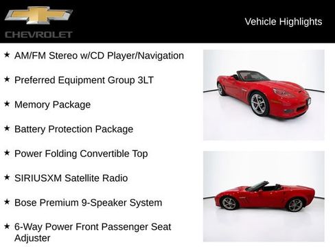 Used 2012 Chevrolet Corvette Grand Sport w/ 3LT Preferred Equipment Group image 5