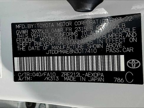 Used 2022 Toyota Corolla L image 31