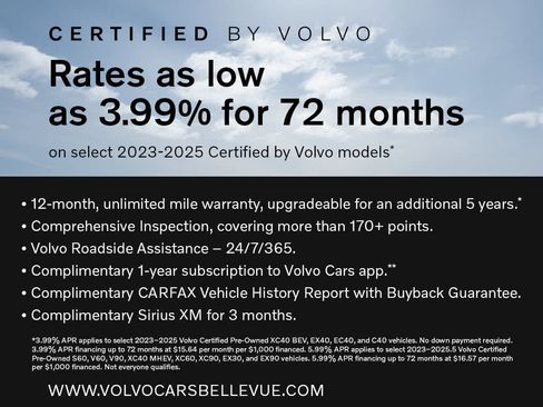 Used 2024 Volvo XC40 B5 Plus w/ Protection Package Premier AWD/4WD image 2
