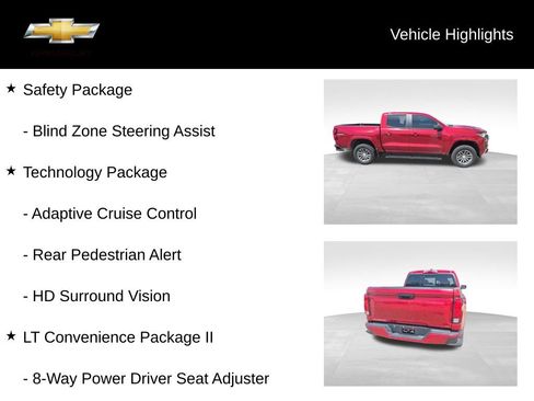 Used 2023 Chevrolet Colorado LT w/ LT Convenience Package II AWD/4WD image 16