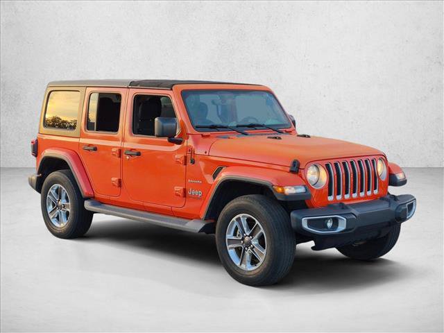 Used 2020 Jeep Wrangler Unlimited Sahara AWD/4WD image 3