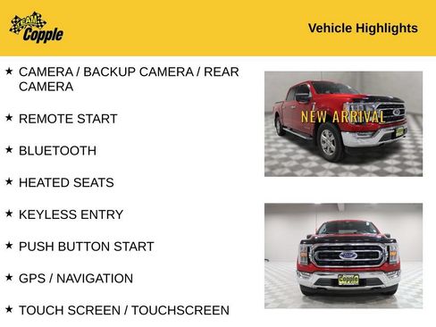 Used 2022 Ford F150 XLT w/ Equipment Group 302A High AWD/4WD image 3
