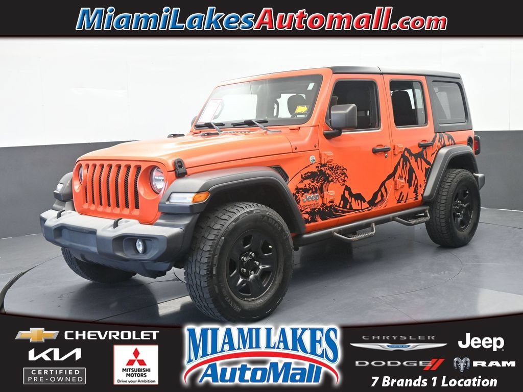 Used 2018 Jeep Wrangler Unlimited Sport AWD/4WD 360° Tour