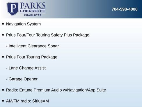 Used 2017 Toyota Prius Four Touring FWD image 7