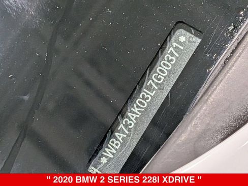 Used 2020 BMW 228i xDrive Gran Coupe w/ Convenience Package AWD/4WD image 38