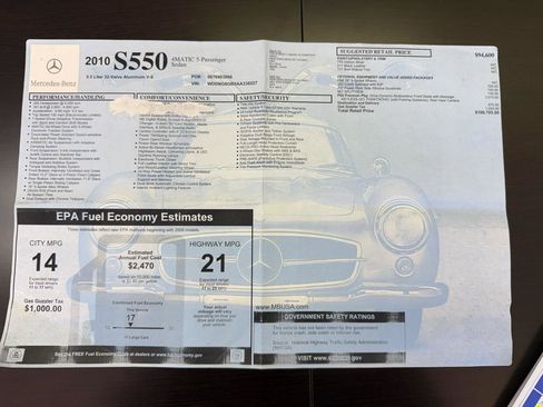 Used 2010 Mercedes-Benz S 550 4MATIC image 57