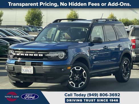 Certified 2023 Ford Bronco Sport Outer Banks w/ Tech Package AWD/4WD image 1