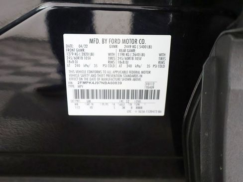 Used 2022 Ford Edge SEL w/ Convenience Package AWD/4WD image 46