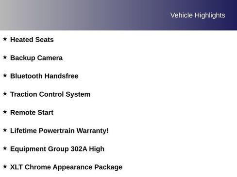 Used 2022 Ford F150 XLT w/ Equipment Group 302A High image 3