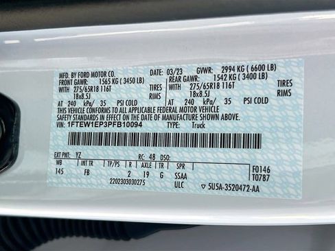 Certified 2023 Ford F150 XLT w/ Equipment Group 302A High image 34