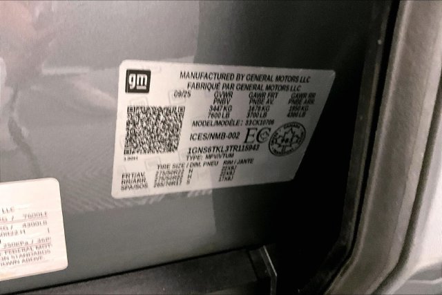Used 2026 Chevrolet Tahoe High Country w/ Sun And Tow Package AWD/4WD image 43