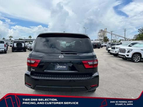 Used 2024 Nissan Armada SL w/ Midnight Edition Package RWD image 6