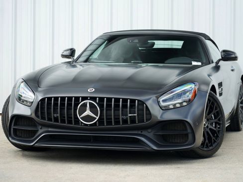 Used 2021 Mercedes-Benz AMG GT Roadster w/ AMG Stealth Edition image 3