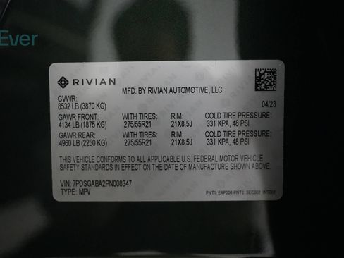 Used 2023 Rivian R1S Adventure Quad AWD/4WD image 29