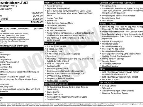 Used 2022 Chevrolet Blazer LT image 3