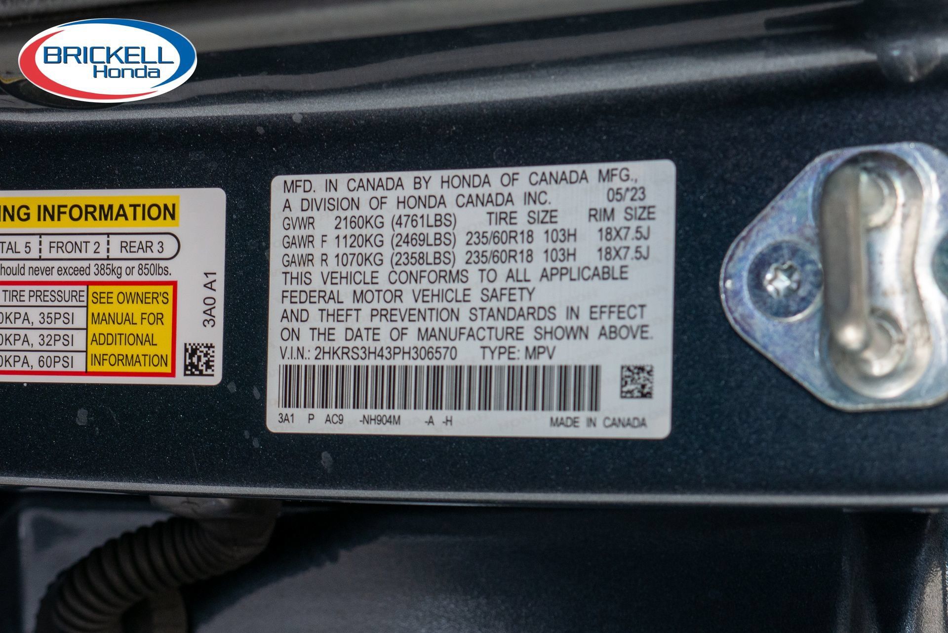 Certified 2023 Honda CR-V EX image 39