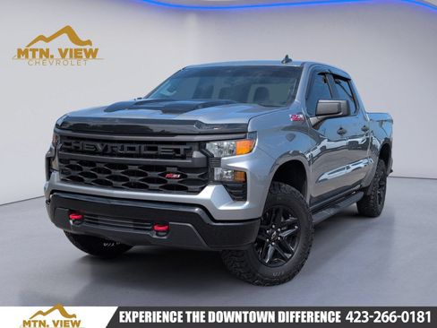 Used 2024 Chevrolet Silverado 1500 Custom Trail Boss AWD/4WD image 1