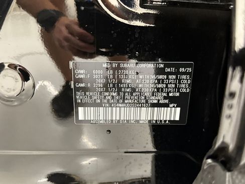 New 2025 Subaru Ascent Touring image 29