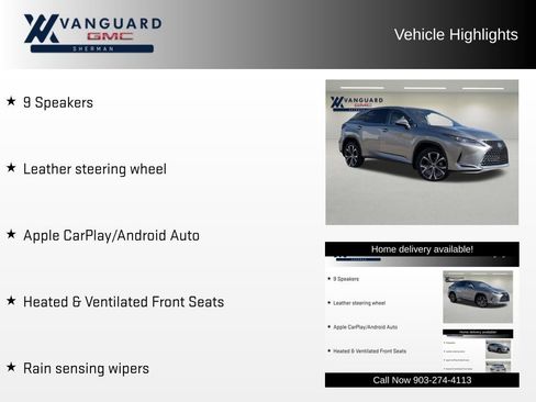 Used 2020 Lexus RX 350 AWD w/ Premium Package image 5