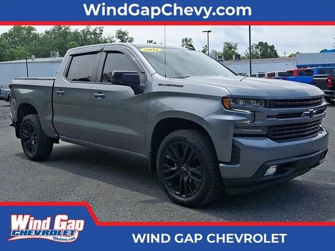 Certified 2021 Chevrolet Silverado 1500 RST w/ LPO, Dark Essentials Package AWD/4WD image 1