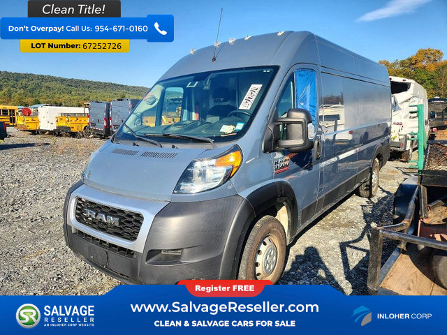 Used 2020 RAM ProMaster 3500 FWD image 1