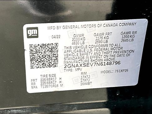 Used 2022 Chevrolet Equinox LS w/ LS Convenience Package AWD/4WD image 18