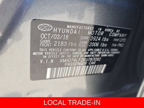 Used 2019 Hyundai Elantra SE FWD image 34