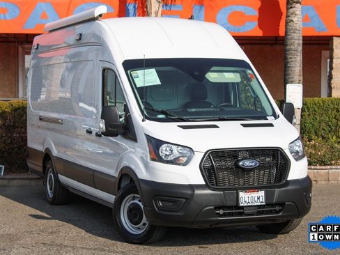 Used 2022 Ford Transit 350 148 High Roof Extended image 2