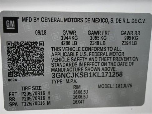 Used 2019 Chevrolet Trax LS image 7