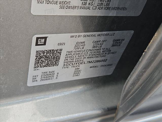 Used 2021 Chevrolet Silverado 1500 LTZ AWD/4WD image 26