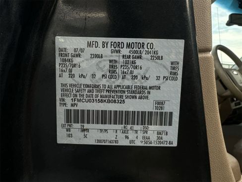 Used 2008 Ford Escape Limited image 31