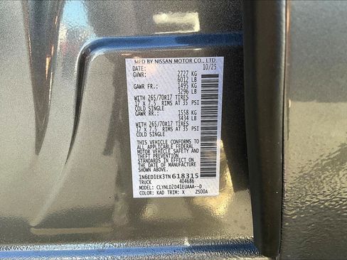 New 2026 Nissan Frontier PRO-4X w/ Tow Package image 14