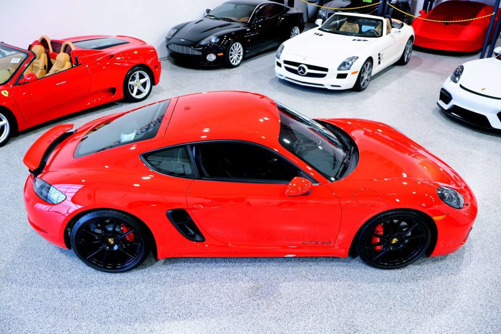Used 2023 Porsche 718 Cayman GTS w/ GTS Interior Package RWD image 8