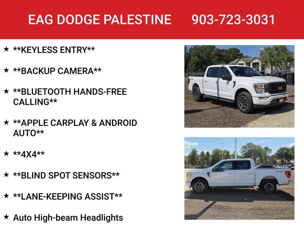 Used 2022 Ford F150 XLT w/ Equipment Group 301A Mid AWD/4WD image 4