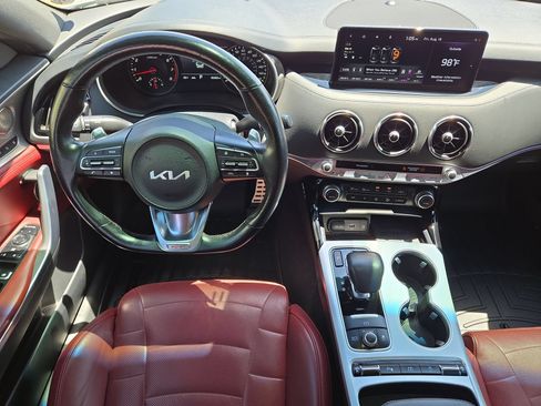 Used 2022 Kia Stinger GT2 w/ Red Interior Color Package RWD image 14