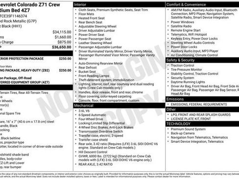 Used 2015 Chevrolet Colorado Z71 image 39