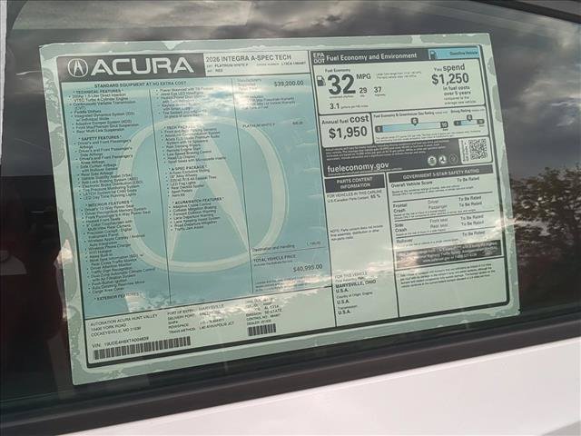 Used 2026 Acura Integra A-Spec w/ Technology Package FWD image 26
