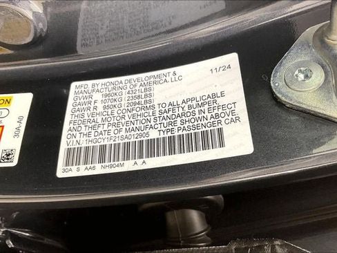 Certified 2025 Honda Accord LX image 32