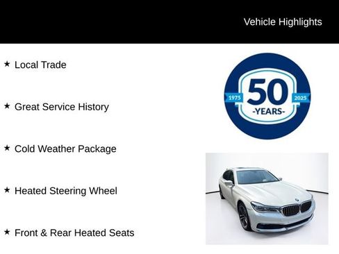 Used 2017 BMW 750i xDrive AWD/4WD image 6