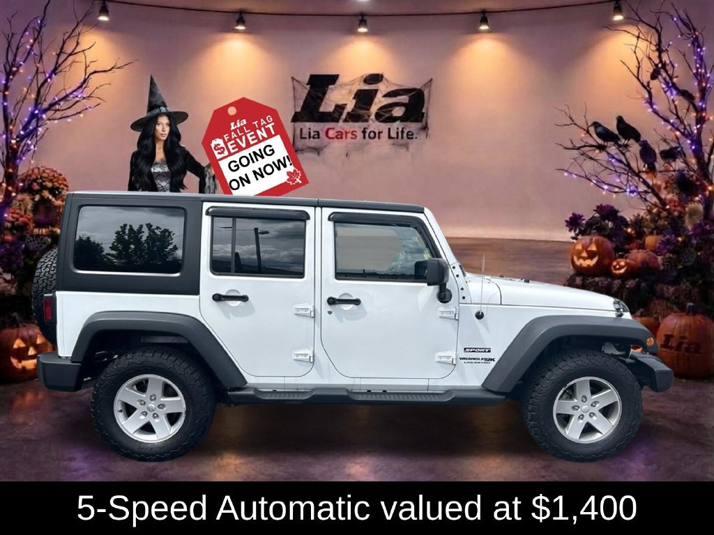 Certified 2018 Jeep Wrangler Unlimited Sport S AWD/4WD image 2