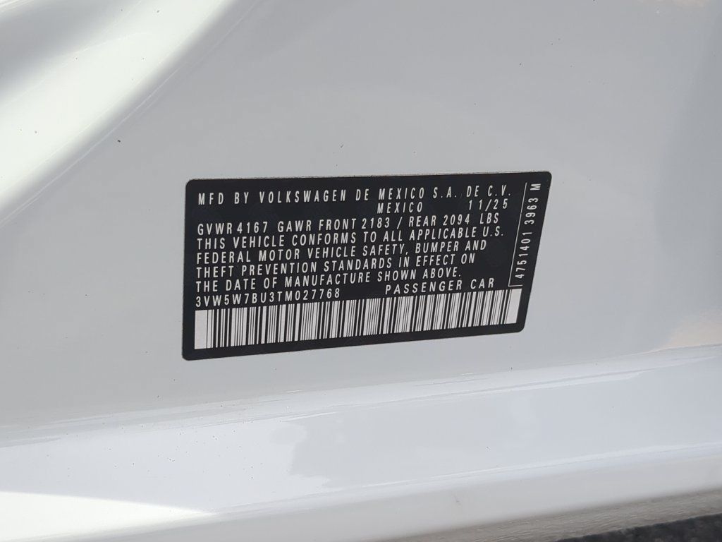 Certified 2026 Volkswagen Jetta S FWD image 30