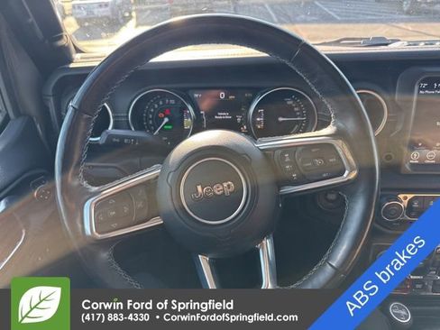 Used 2023 Jeep Wrangler Unlimited Rubicon 4xe w/ Steel Bumper Group image 17