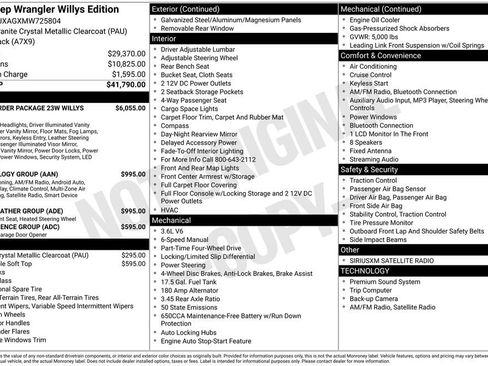 Used 2021 Jeep Wrangler Sport image 43