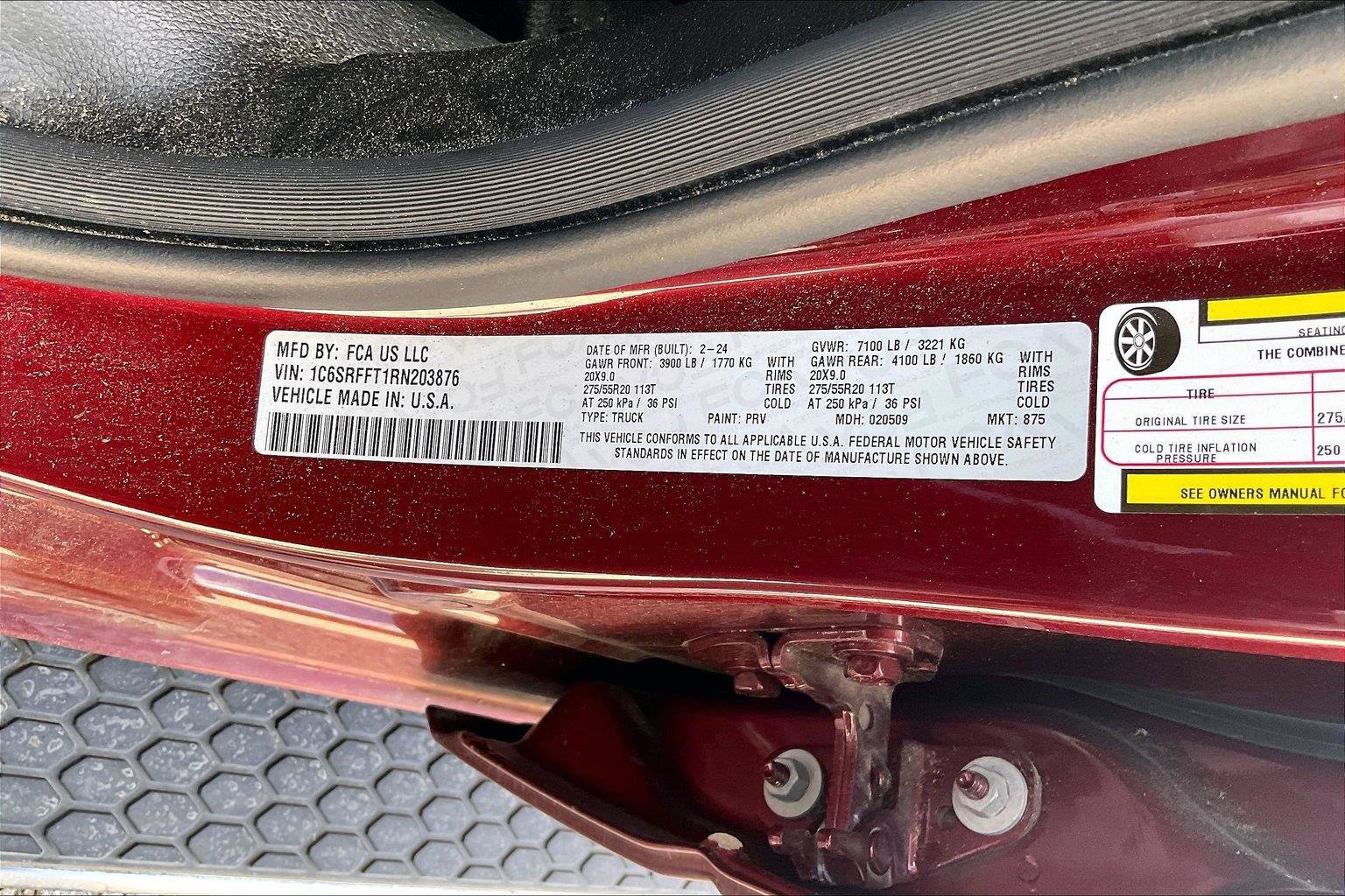 Used 2024 RAM 1500 Big Horn AWD/4WD image 3