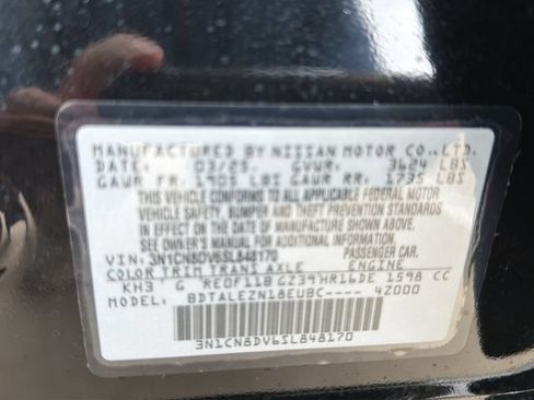 Certified 2025 Nissan Versa S w/ S Plus Package FWD image 19