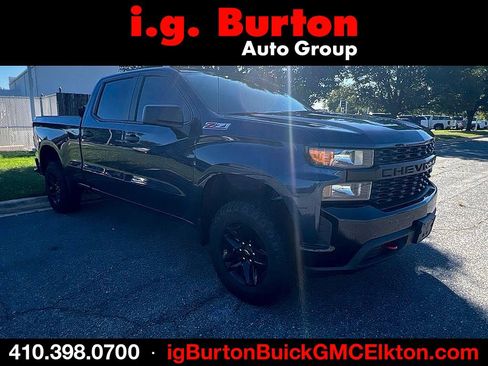 Used 2021 Chevrolet Silverado 1500 Custom Trail Boss AWD/4WD image 1